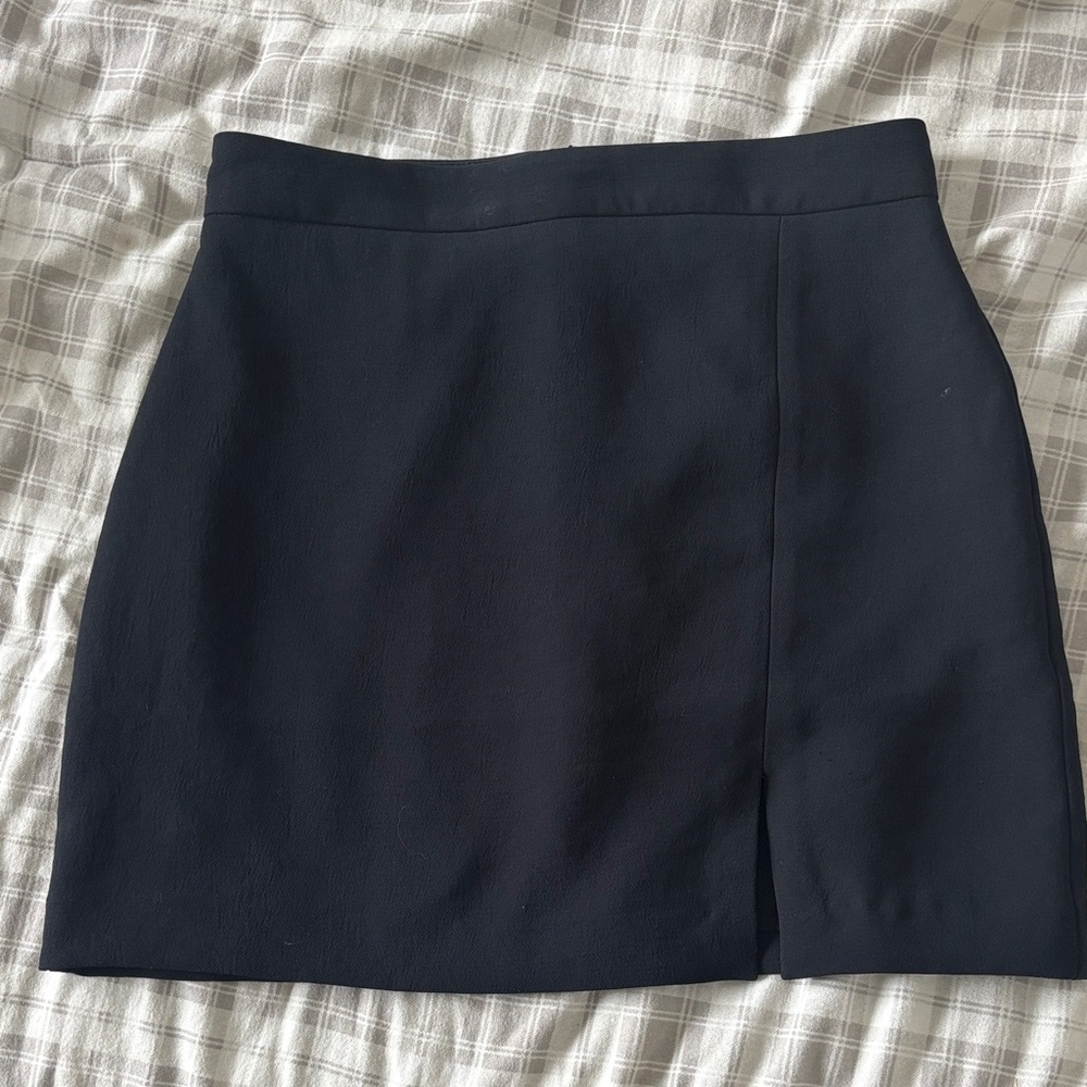 Aritzia Midnight Black Mini Skirt